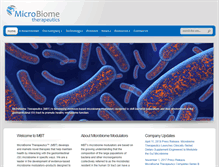Tablet Screenshot of mbiome.com
